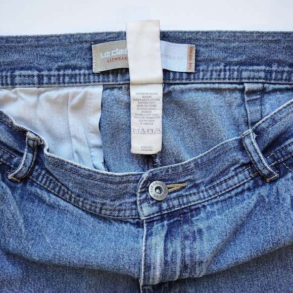 Vintage High Waisted Mom Jeans ColorBlock Patchwork Boho Women's Size 6 - Picture 7 of 7